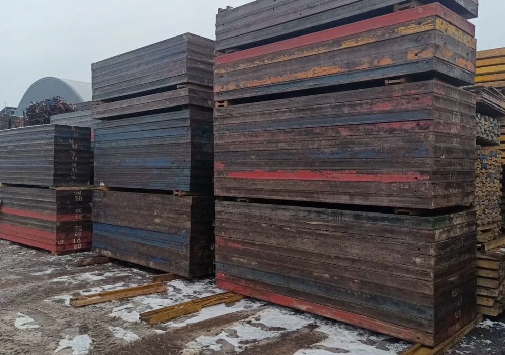 Опалубка щитовая в аренду для монолита