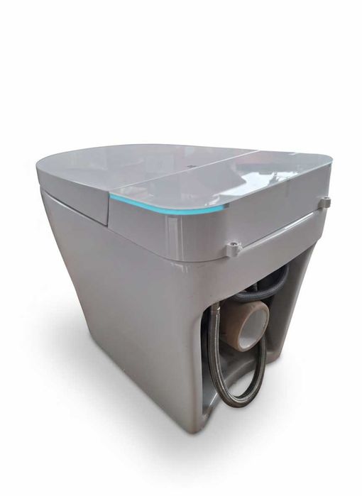 Vas WC SMART - capac automat, masaj, incalzire, led NEGRU/ALB