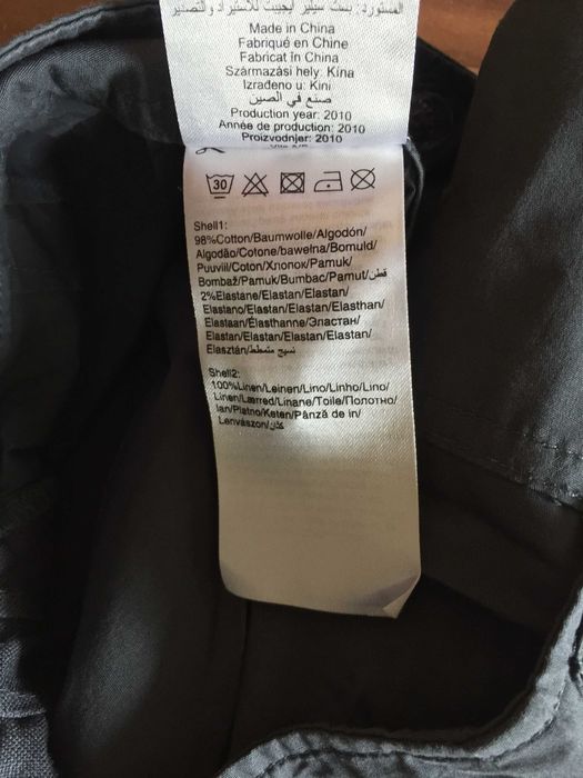 pantaloni gri bufanți