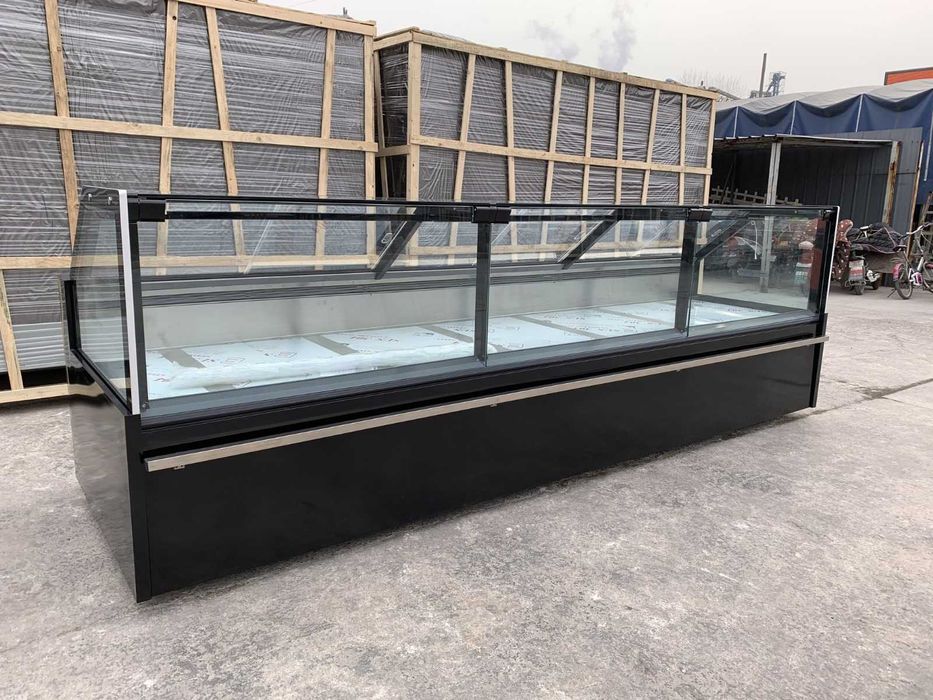 Vitrina orizontala asistata PHEA 258 cm / NOU - Profesional / STOC