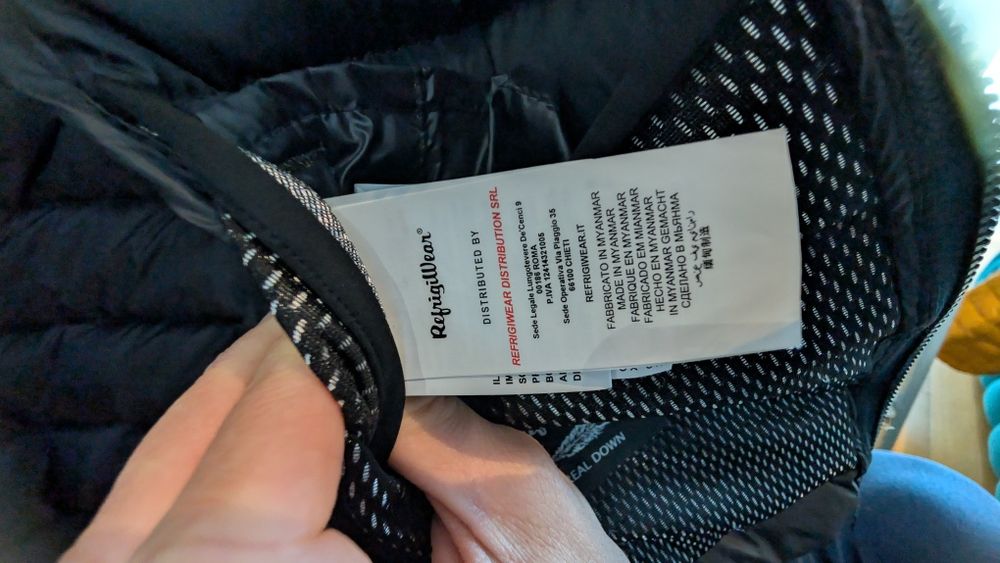 Geaca puf Refrigiwear