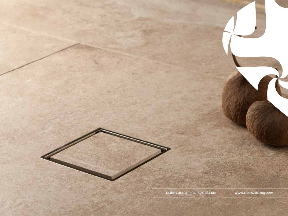 Сифон за вграждане на плочка - 10х10см