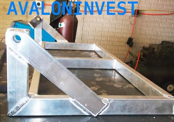 Сварка алюминий изготовление алюминий ёмкость ванны  аргон сварка