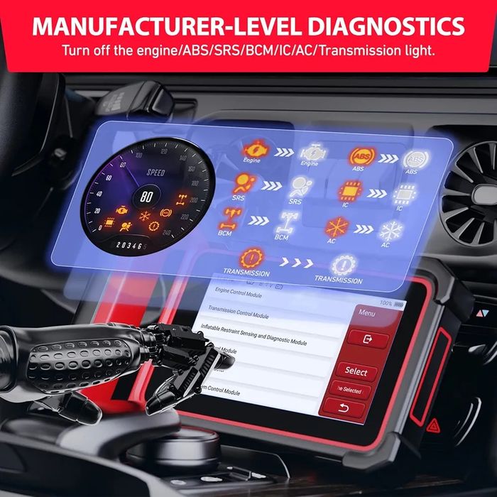 ThinkCar  Plus /S7Професионална! Автодйагностика!Бг . Меню