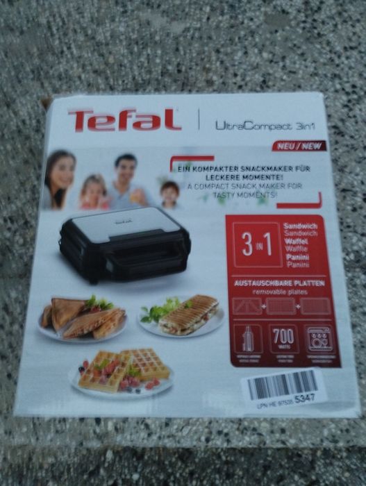 Tefal тостер преса 3в1