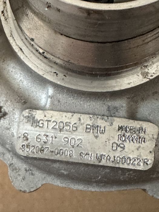 Turbo turbina compresor BMW seria 5 G30 G31 turbina  G32 G11 G12