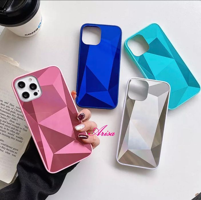 Husa tip oglinda , model Prism iPhone 12 , 12 Mini, 12 Pro, 12 Pro Max