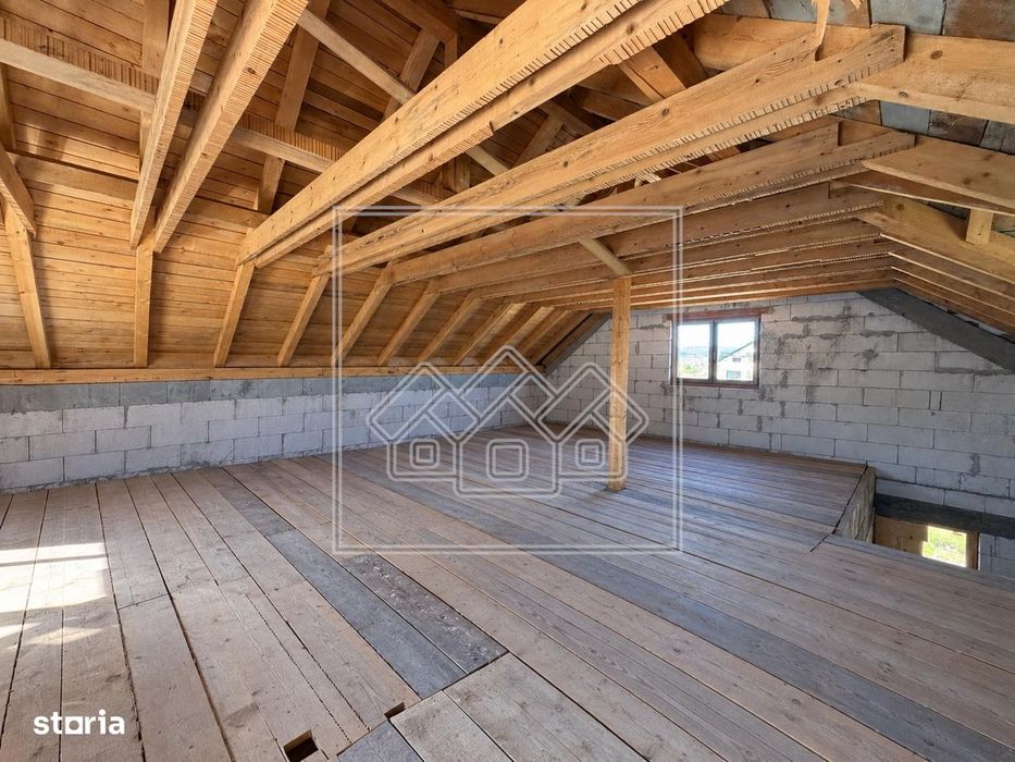 Casa individuala in Cristian – 4 camere, 113 mp, teren 300 mp – zona l