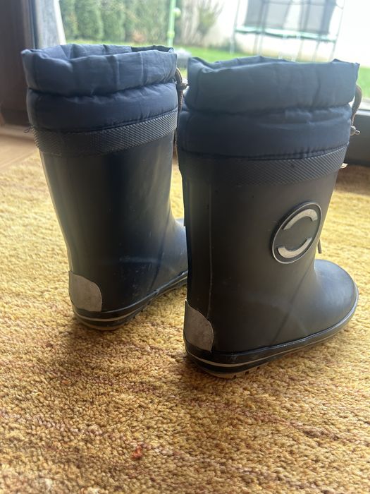 Cizme de cauciuc imblanite Mikk-line 24