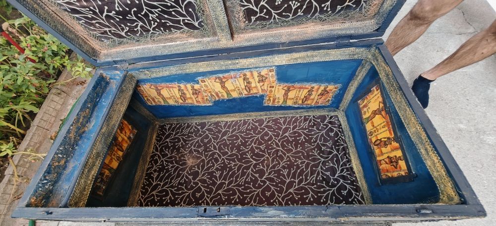 Винтидж сандък , реставриран