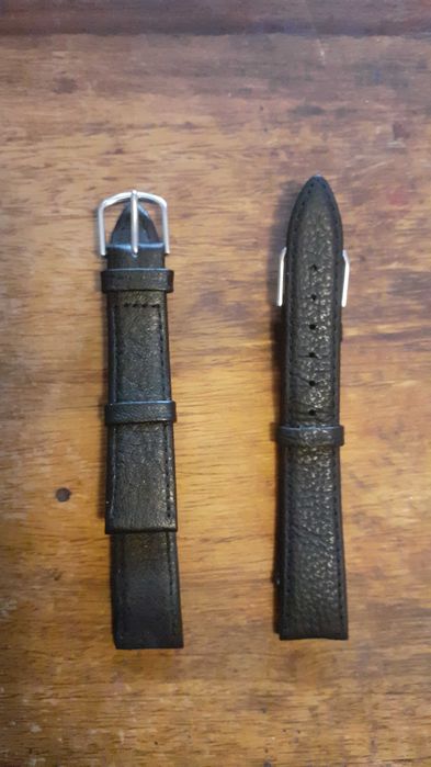 каишка за часовник естествена кожа ретро антикварна