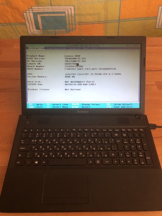 Lenovo  G500 & B50 - 30 на части