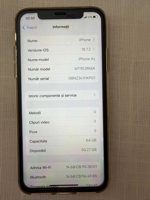 iPhone XS Gold | baterie 100%