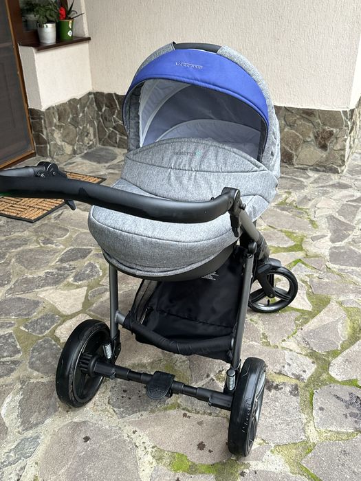 Cărucior Bebetto Vulcano 2-în-1 – ideal portbagaj auto / sezon rece