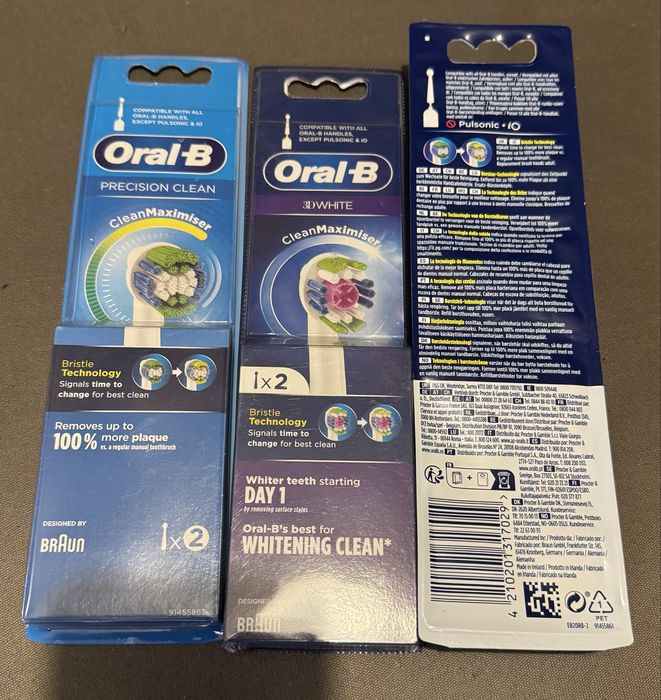 Резервни глави за електрическа четка Oral B