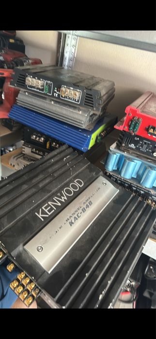 Amplificator audio auto. Statie subwoofer Magnat, Hifonics, Alpine