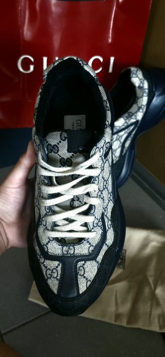 gucci rhyton sneakers balmain