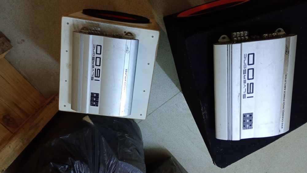 Boxe amplificatoare tweetere condensator incinta auto bass bas subwoofer