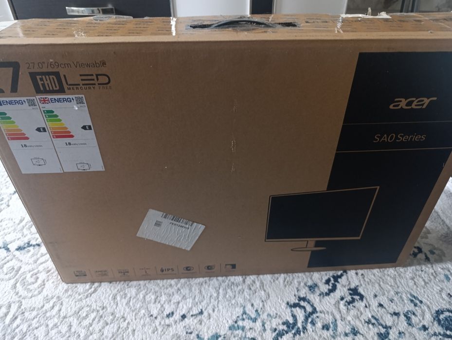 Монитор 27" Acer SA270 Abi (Full HD, IPS)