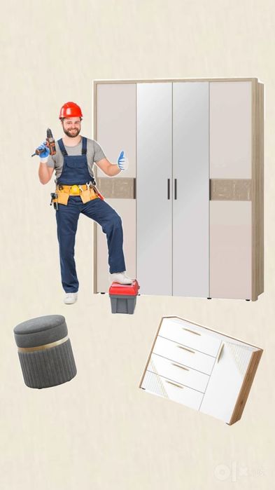 Мебел устаси йигиш, сочиш, кучириш, Mebelchi hizmati, mebel zborka