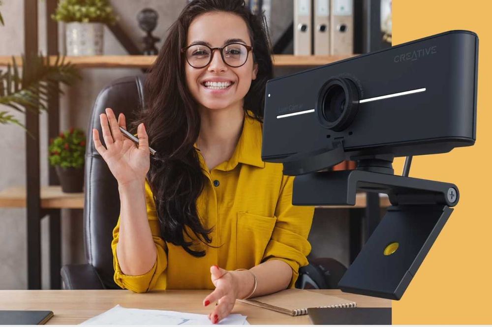 Webcam 4K camera web Creative Live! Sync V4 USB PC Laptop noua sigilat