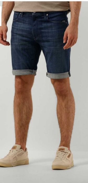 G-STAR RAW 3301 Slim Denim Shorts Мъжки Къси Панталони Ежедневни L,34