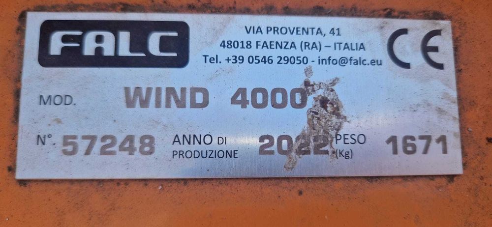 Tocatoare resturi vegetale Falc WIND 4000