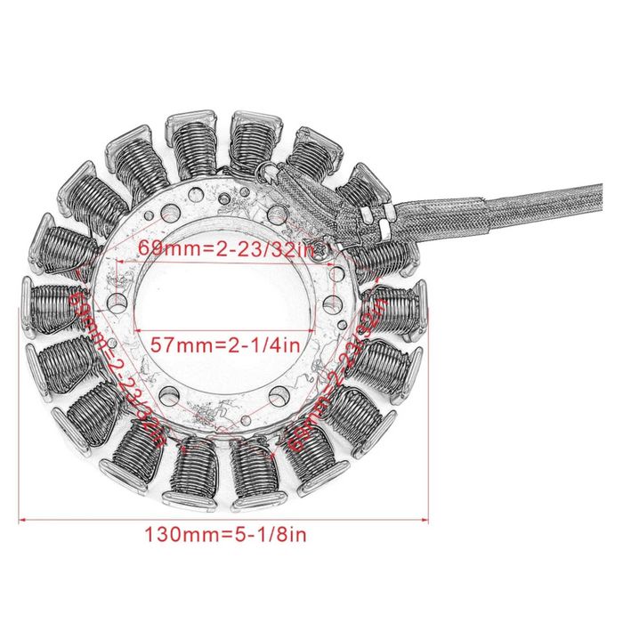 Stator Suzuki Burgman AN650 650 AN 2003 2012 Bobina A1632