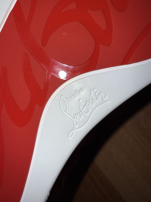 Adidași gri Christian Louboutin Louis Junior