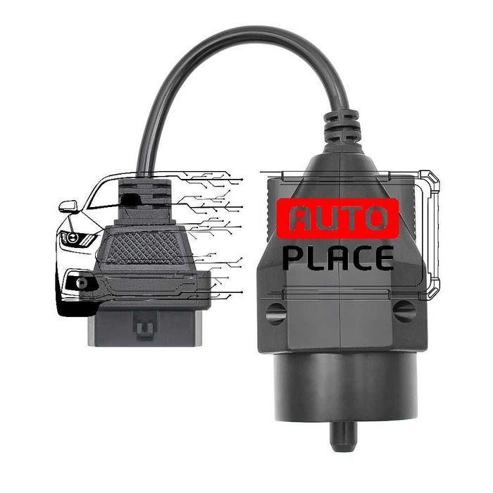 Кабел / Преходник / Адаптер за BMW 20 Pin БМВ 20 Пин Delphi Autocom