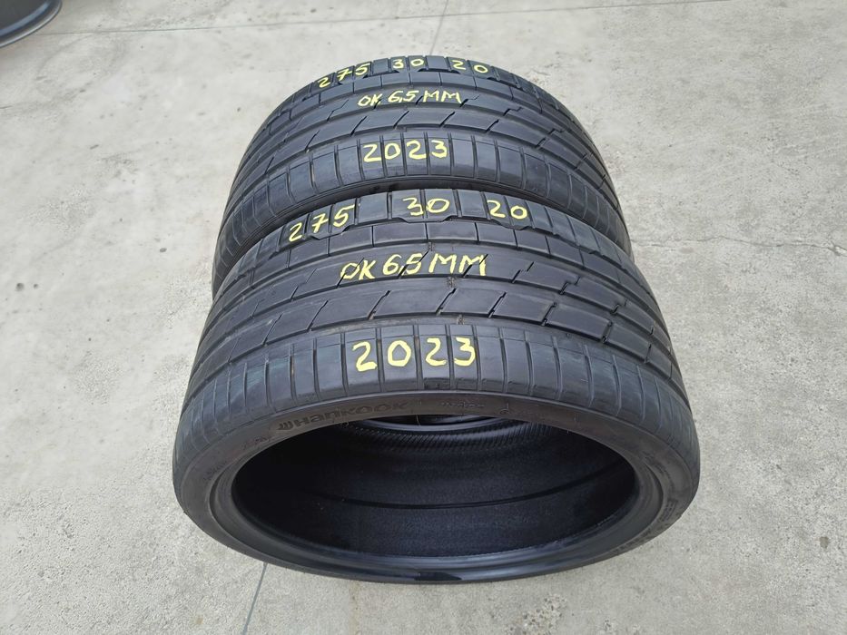 Doua anvelope vara 275 30 20 hankook S1 evo3 profil 6,5 mm dot 2023
