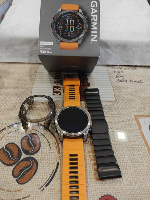 Garmin Fenix 8 Sapphire Amoled Titanium 51 mm