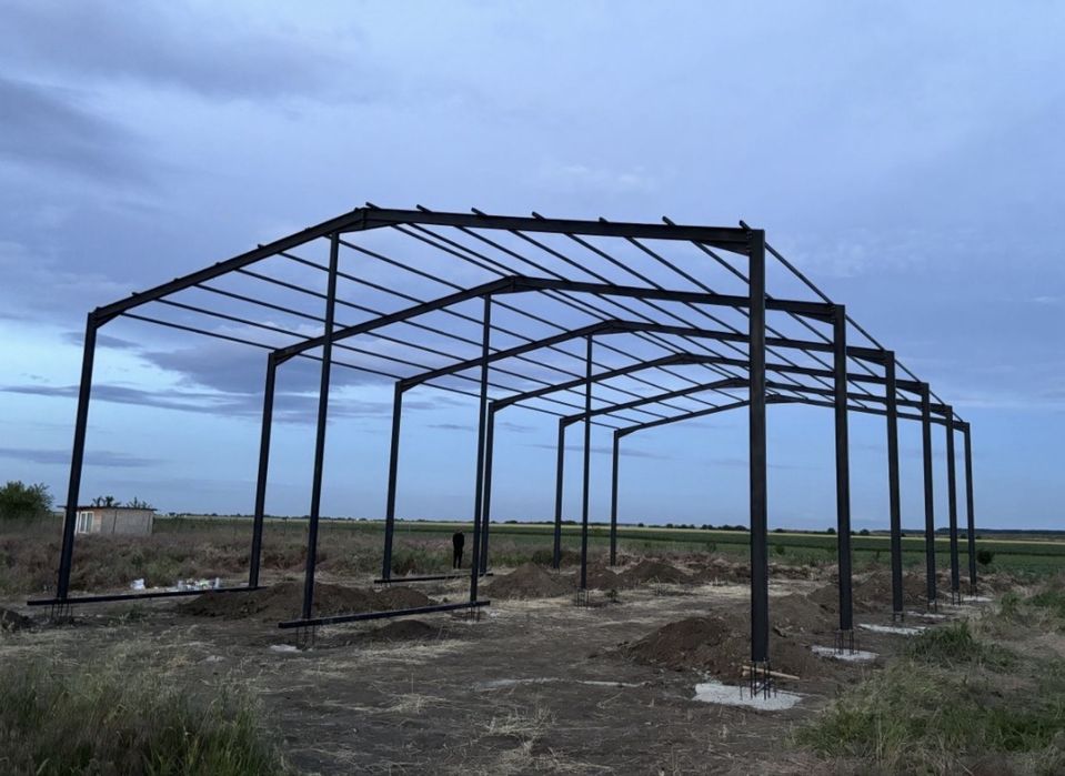 Vand hale si structuri metalice din europrofile