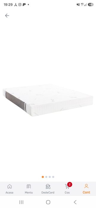 Saltea pat Bien Dormir Aroma 22 ortopedica 120 x 200 cm