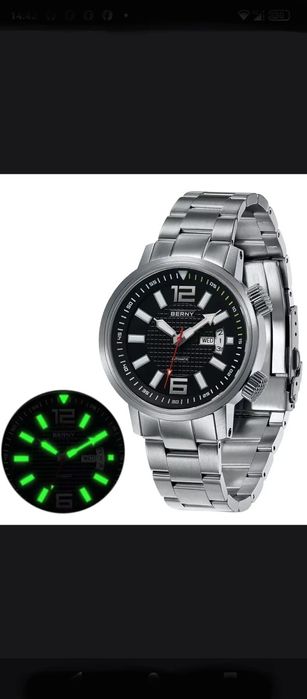 Механические часы " BERNY "