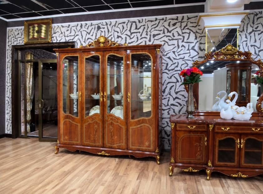 Набор комплект(камот, зеркало и горка)