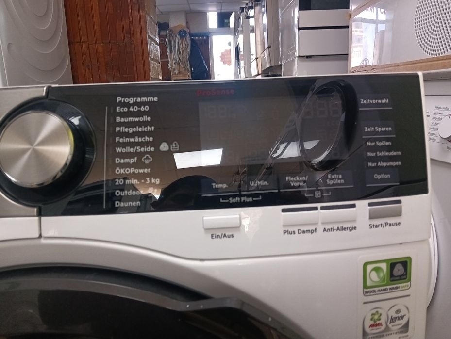 Като нова пералня АЕГ Aeg 8000 Series A+++ 9кг 2 години гаранция!