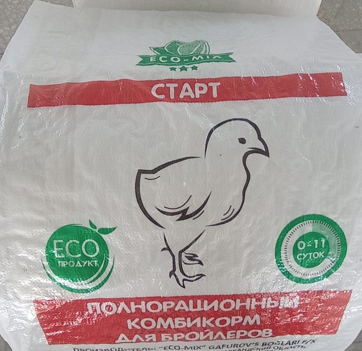 Коп ишлаб чикарамиз Un Shakar Yem uchun qop, Ем учун коп