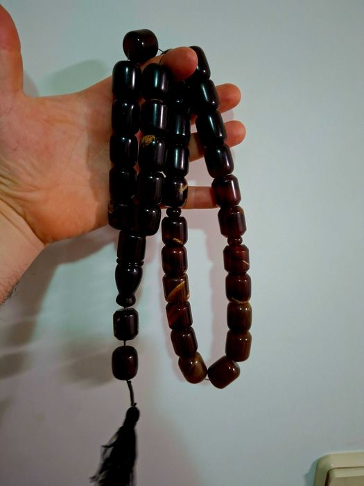 Кехлибарена броеница-tesbih