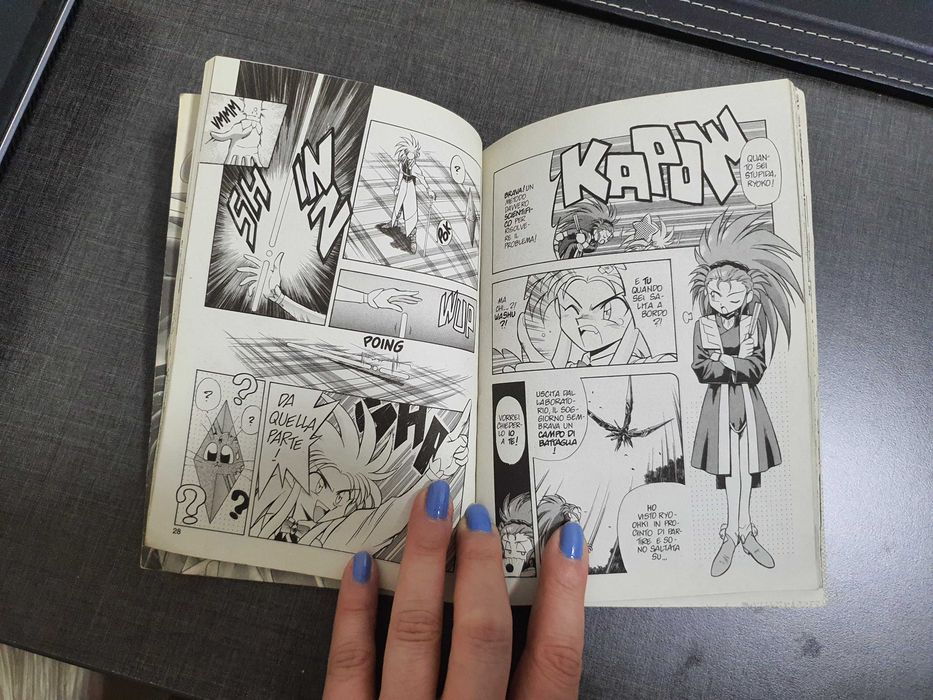 Tenchi muyo, benzi desenate, comics, volmul 2, limba italiana