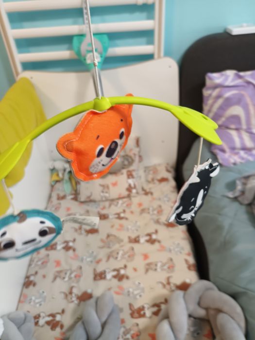 Музикална въртележка за кошара, легло или количка Fisher Price Soothe