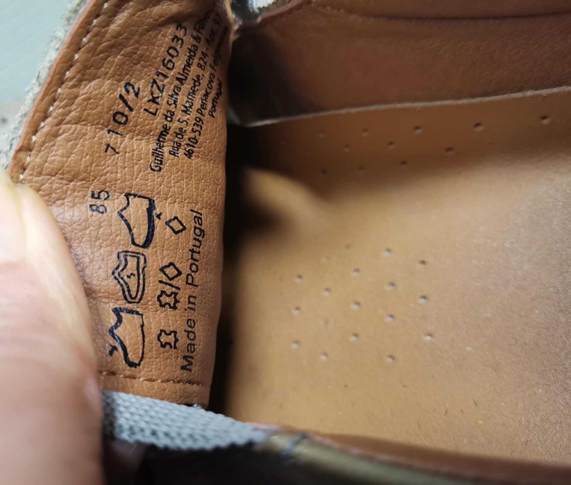 мъжки обувки SOFTWALK № 42 естествена кожа