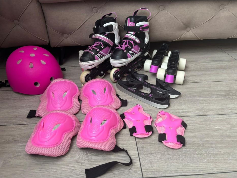 Role 3 în 1 +echipament de protecție