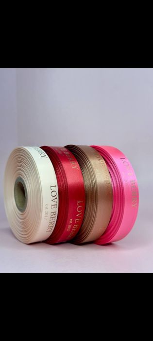 Ленты с текстом, орнаметом