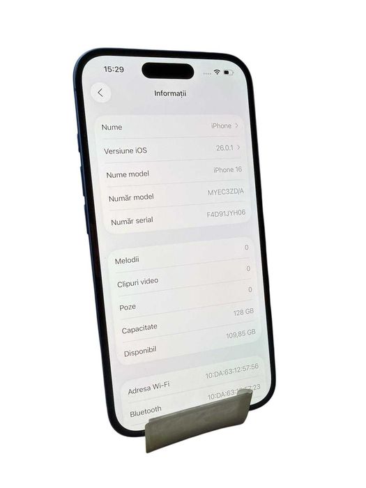 Iphone 16 128Gb Ultramarine / Amanet Cashbook Colentina