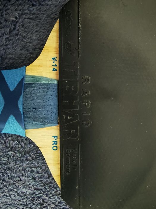 Paleta ping pong yinhe v14 pro cu tibhar si dignics