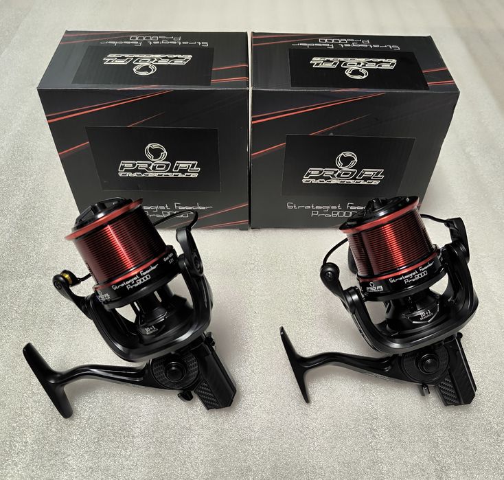 SET 2 Mulinete PRO FL Strategist 8000 10+1 Rulmenti NEW 2024