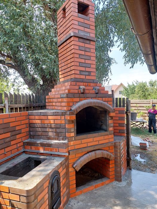 Gratare de gradina din caramida