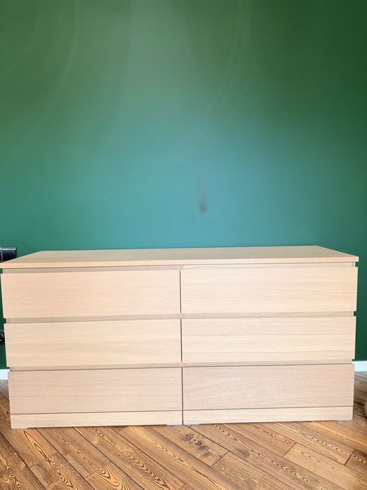 Шкаф IKEA MALM, светлый дуб