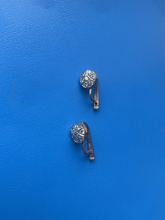 Серьги золотые 583 проба